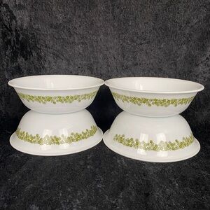 4 Corelle SPRING BLOSSOM CRAZY DAISY  CEREAL BOWLS